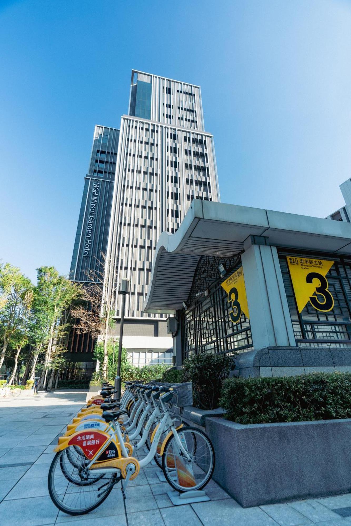 Mgh Mitsui Garden Hotel Taipei Zhongxiao Bagian luar foto